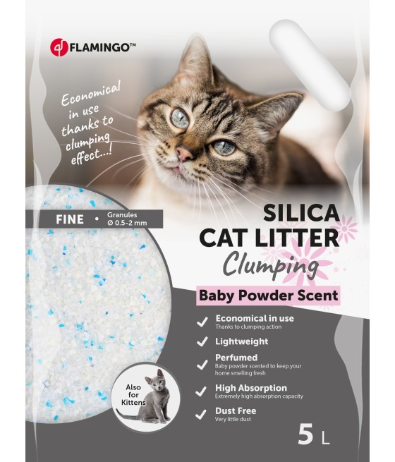 Flamingo Cat litter Silica...