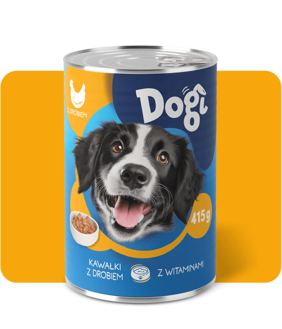 Dogi Wet Food With Poultry