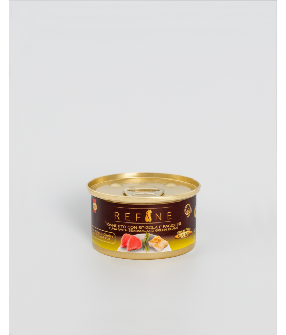 Refine Tuna With Seabass And Green Beans In Jelly